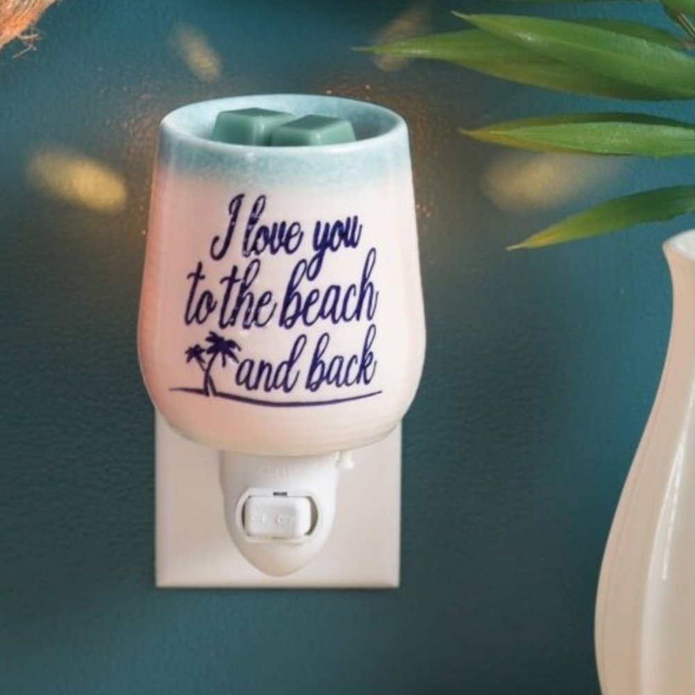 WAX WARMER To The Beach And Back Scentsy Mini Warmer